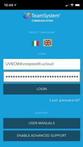 VOIspeed App Login