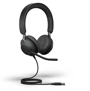 JabraEvolve240TeamsStereowithUSB-ACordLB