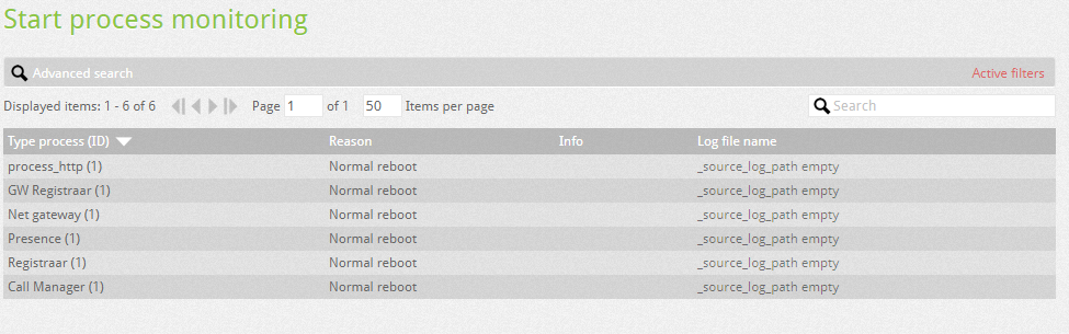 process monitor filter for process looking in a directory